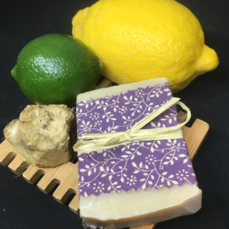 Lemon Lime & Ginger Goats Milk Soap